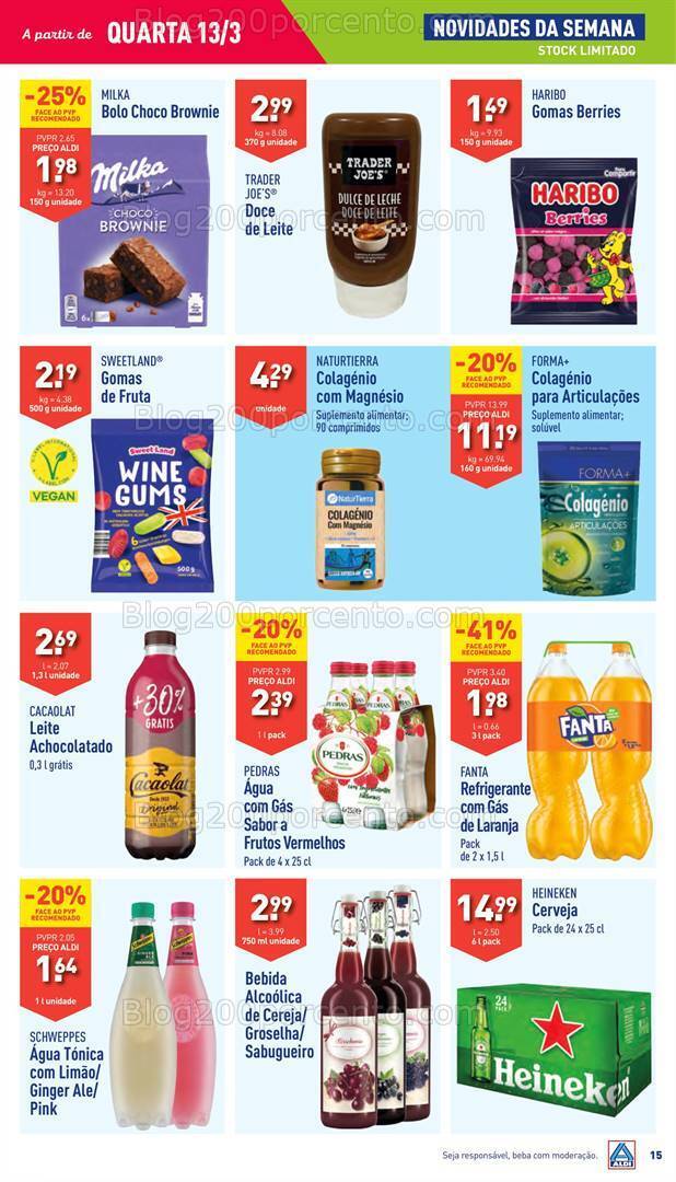 Antevisão Folheto ALDI Promoções de 13 a 19 março