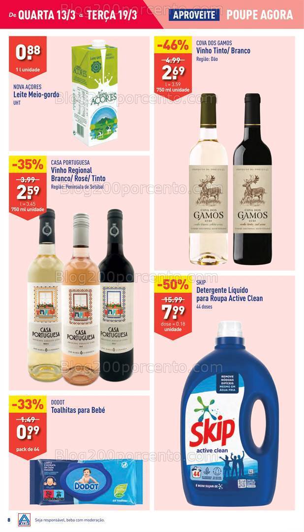 Antevisão Folheto ALDI Promoções de 13 a 19 março