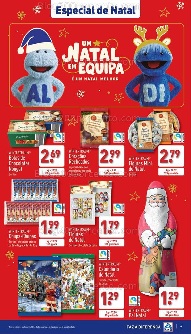 Antevisão Folheto ALDI Promoções de 23 a 29 outubro