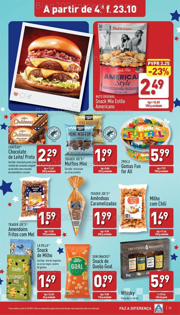 Antevisão Folheto ALDI Promoções de 23 a 29 outubro