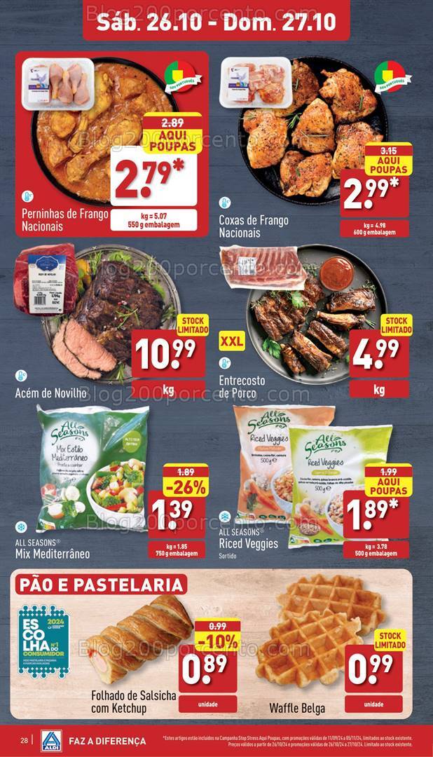 Antevisão Folheto ALDI Promoções de 23 a 29 outubro
