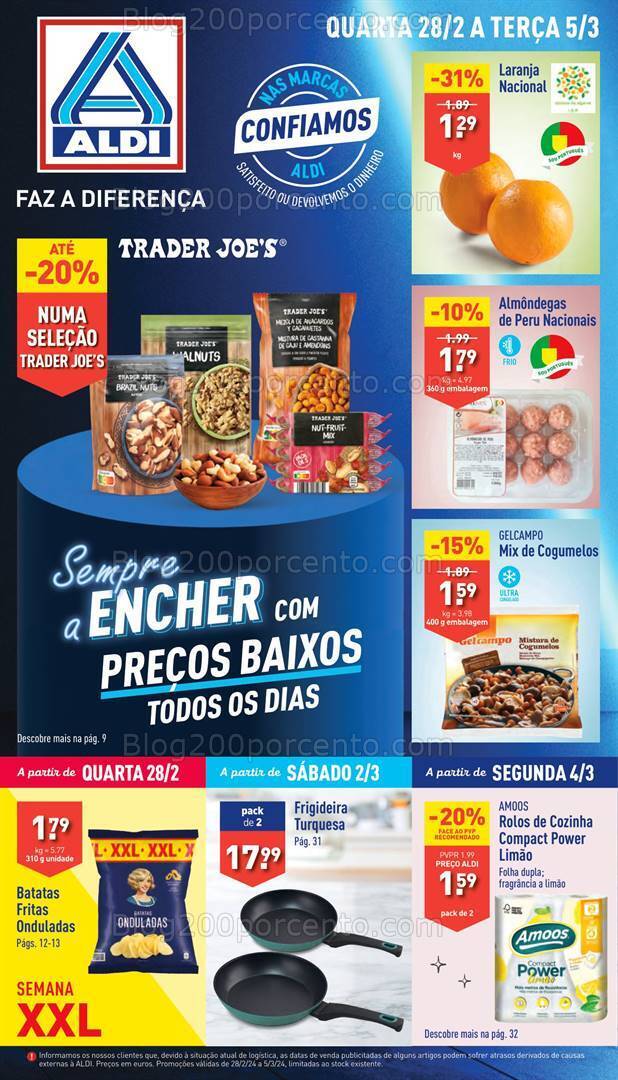 Antevisão Folheto ALDI Bazar Promoções de 28 fevereiro a 5 março