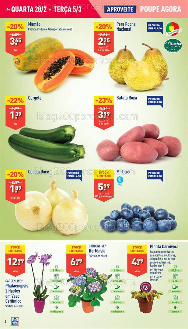 Antevisão Folheto ALDI Bazar Promoções de 28 fevereiro a 5 março