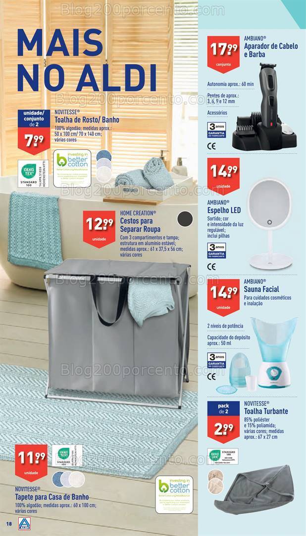 Antevisão Folheto ALDI Bazar Promoções de 28 fevereiro a 5 março