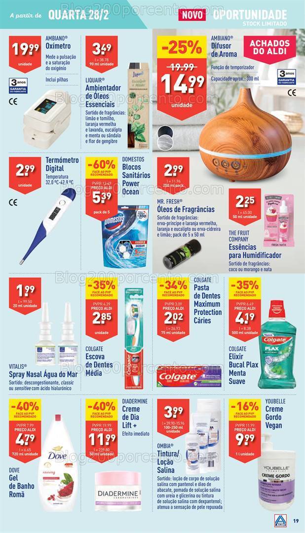 Antevisão Folheto ALDI Bazar Promoções de 28 fevereiro a 5 março