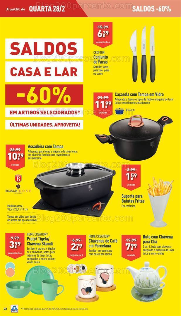 Antevisão Folheto ALDI Bazar Promoções de 28 fevereiro a 5 março