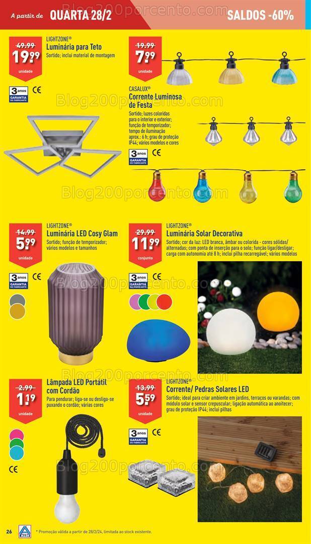 Antevisão Folheto ALDI Bazar Promoções de 28 fevereiro a 5 março