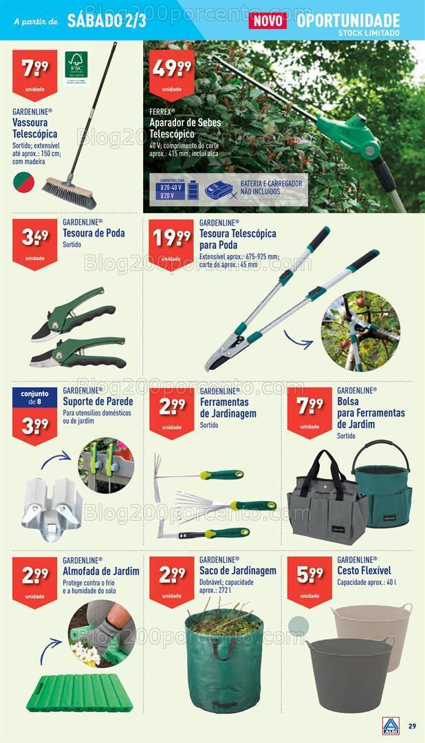Antevisão Folheto ALDI Bazar Promoções de 28 fevereiro a 5 março