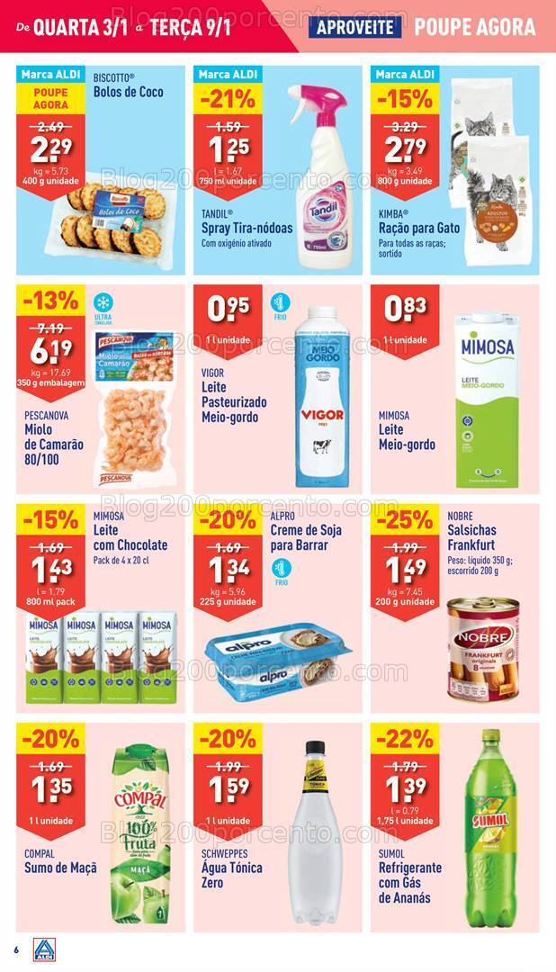 Antevisão Folheto ALDI Promoções de 3 a 9 janeiro