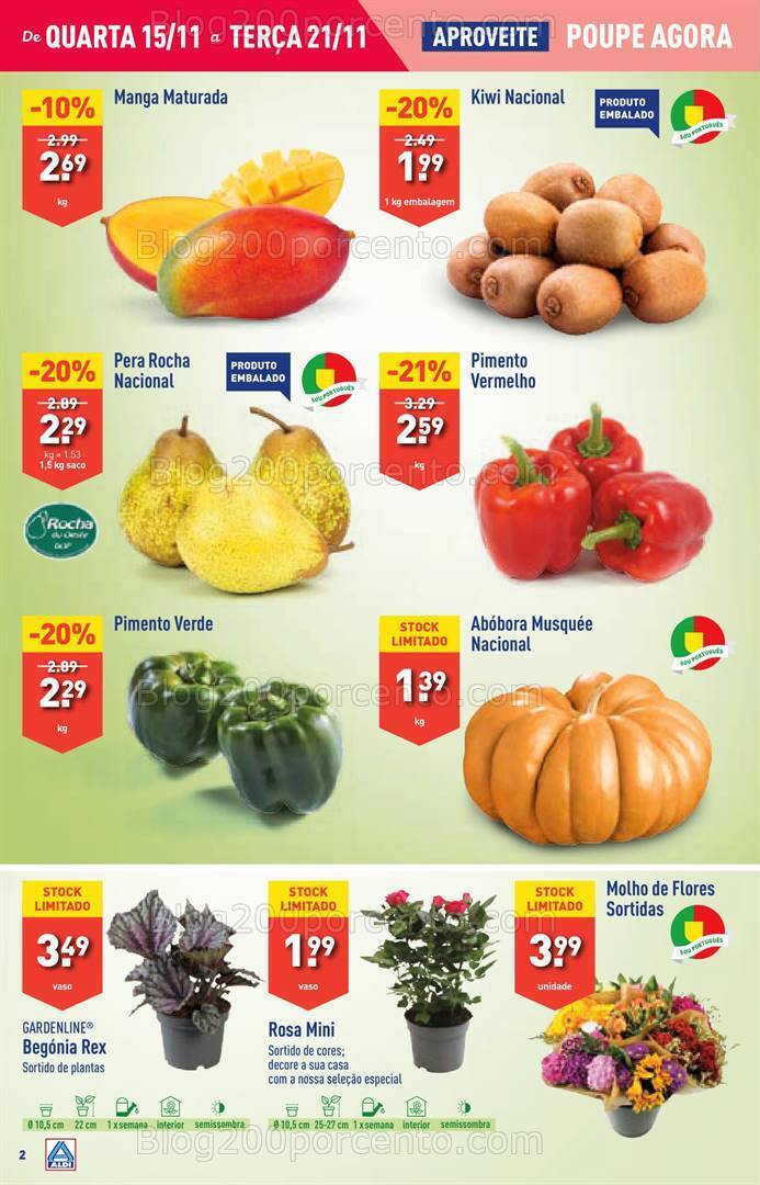 Antevisão Revista ALDI Promoções de 15 a 21 novembro