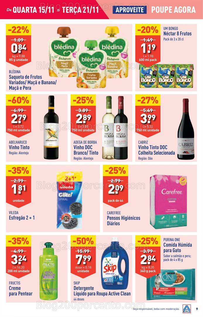 Antevisão Revista ALDI Promoções de 15 a 21 novembro