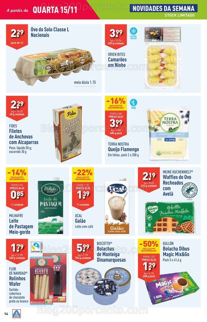 Antevisão Revista ALDI Promoções de 15 a 21 novembro