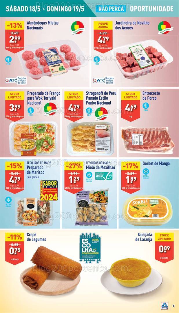 Antevisão Folheto ALDI Promoções de 15 a 21 maio