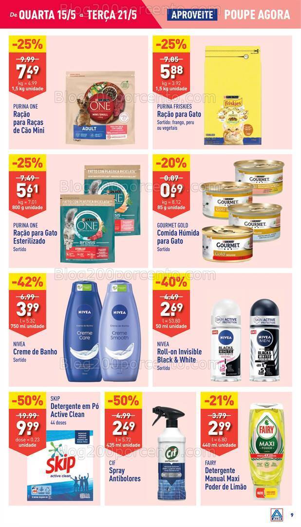 Antevisão Folheto ALDI Promoções de 15 a 21 maio