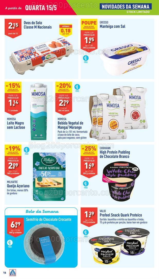 Antevisão Folheto ALDI Promoções de 15 a 21 maio