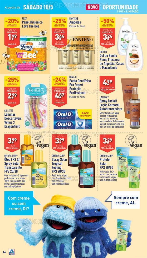 Antevisão Folheto ALDI Promoções de 15 a 21 maio