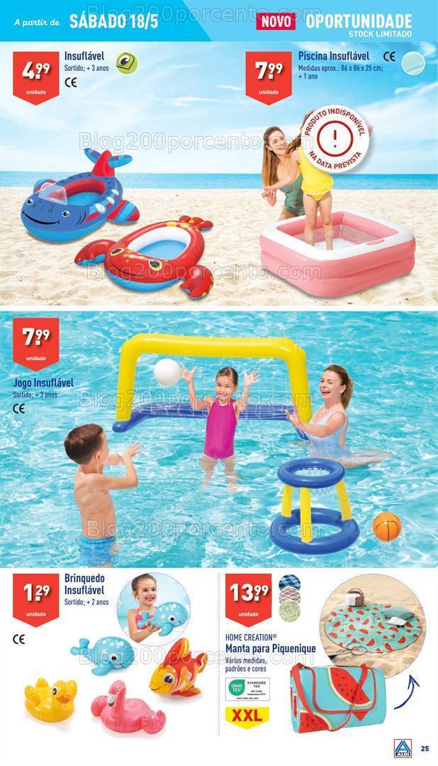 Antevisão Folheto ALDI Promoções de 15 a 21 maio