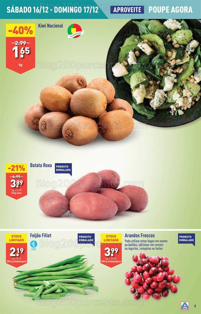 Antevisão Folheto ALDI Promoções de 13 a 19 dezembro