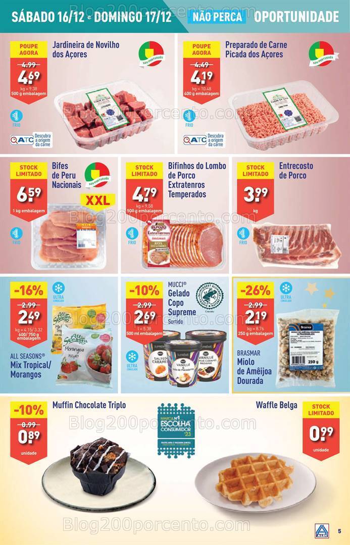 Antevisão Folheto ALDI Promoções de 13 a 19 dezembro