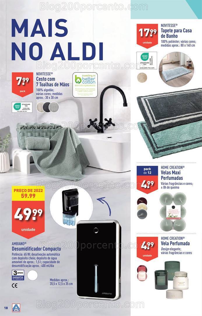 Antevisão Folheto ALDI Promoções de 13 a 19 dezembro