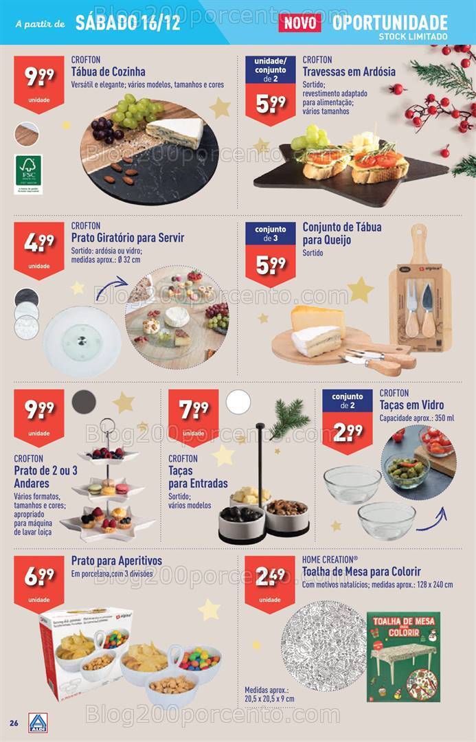 Antevisão Folheto ALDI Promoções de 13 a 19 dezembro
