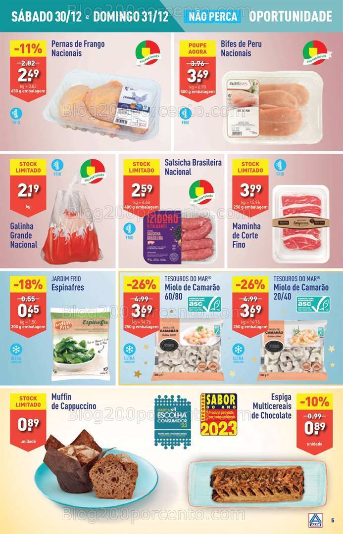Antevisões Folheto ALDI Ano Novo Promoções de 27 dezembro a 2 janeiro