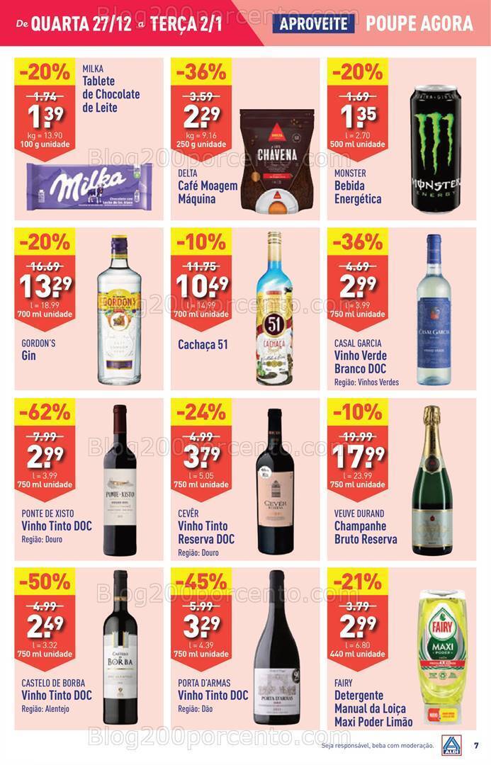 Antevisões Folheto ALDI Ano Novo Promoções de 27 dezembro a 2 janeiro