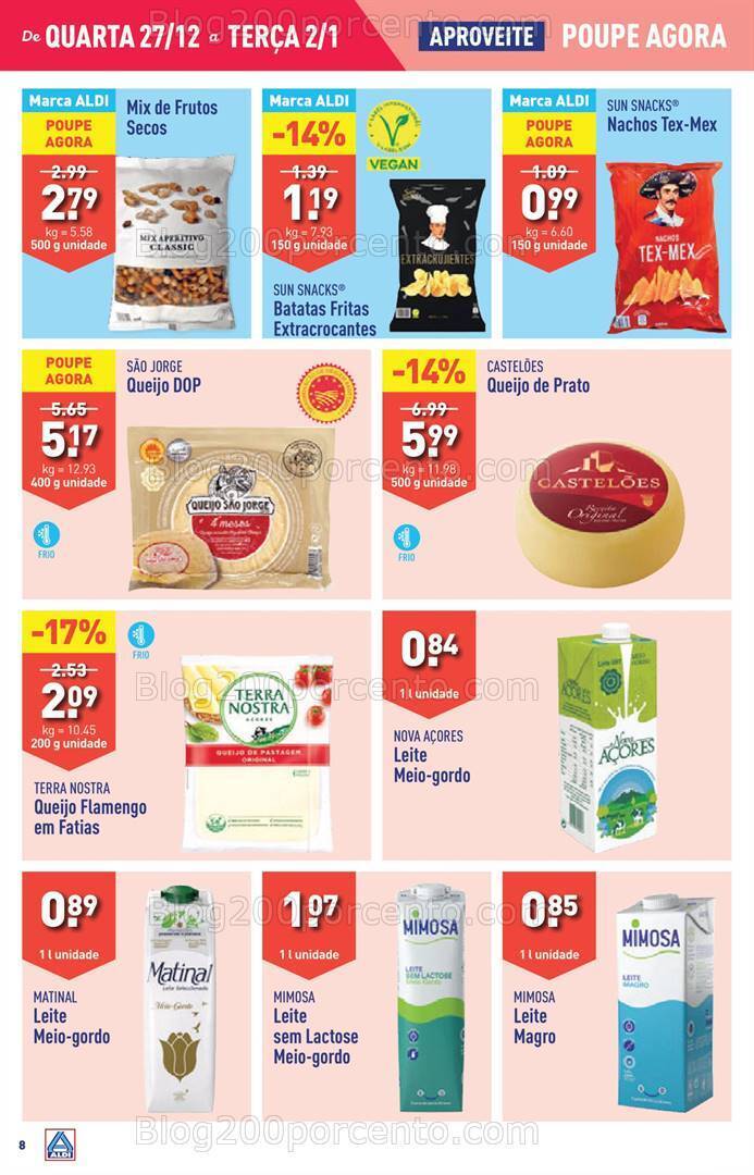 Antevisões Folheto ALDI Ano Novo Promoções de 27 dezembro a 2 janeiro