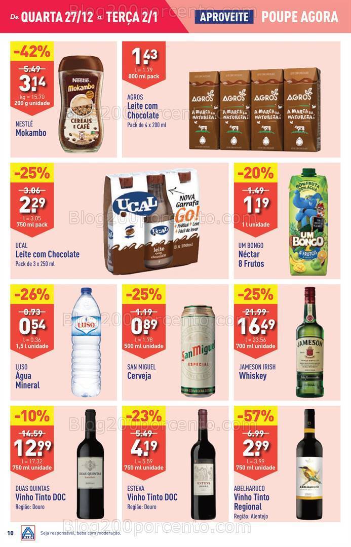 Antevisões Folheto ALDI Ano Novo Promoções de 27 dezembro a 2 janeiro