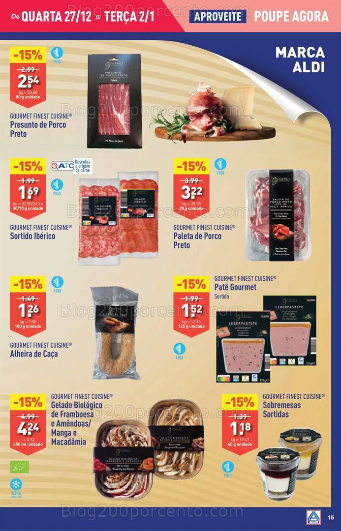 Antevisões Folheto ALDI Ano Novo Promoções de 27 dezembro a 2 janeiro