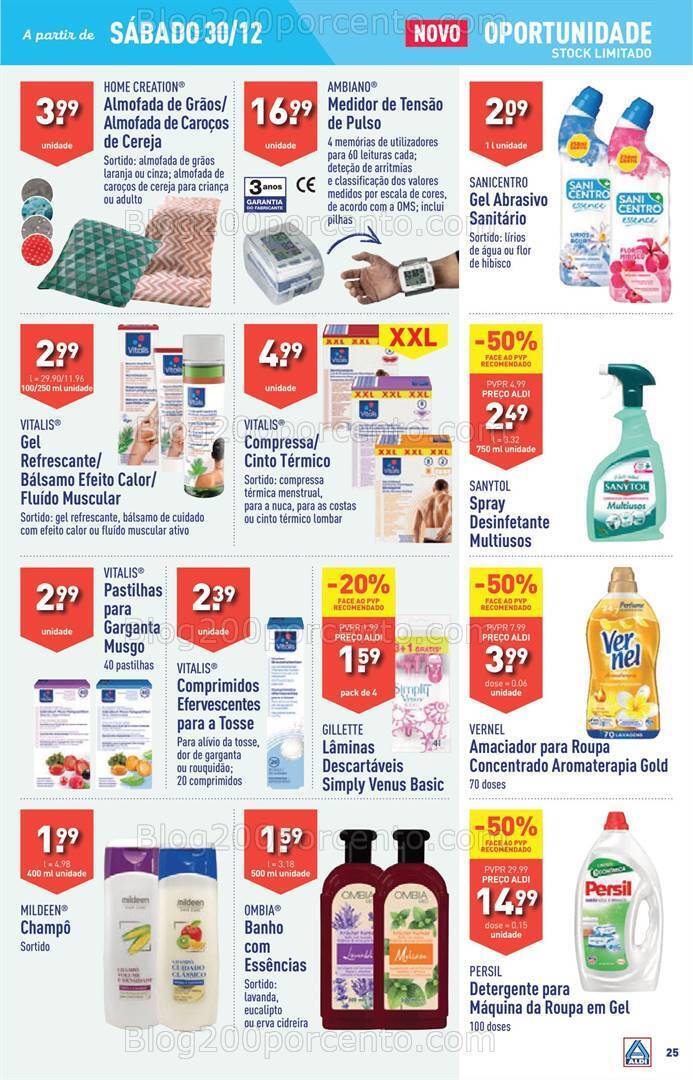 Antevisões Folheto ALDI Ano Novo Promoções de 27 dezembro a 2 janeiro