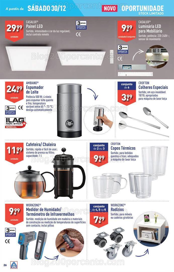 Antevisões Folheto ALDI Ano Novo Promoções de 27 dezembro a 2 janeiro