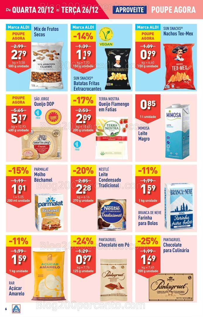 Antevisão Folheto ALDI Semana Natal Promoções de 20 a 26 dezembro