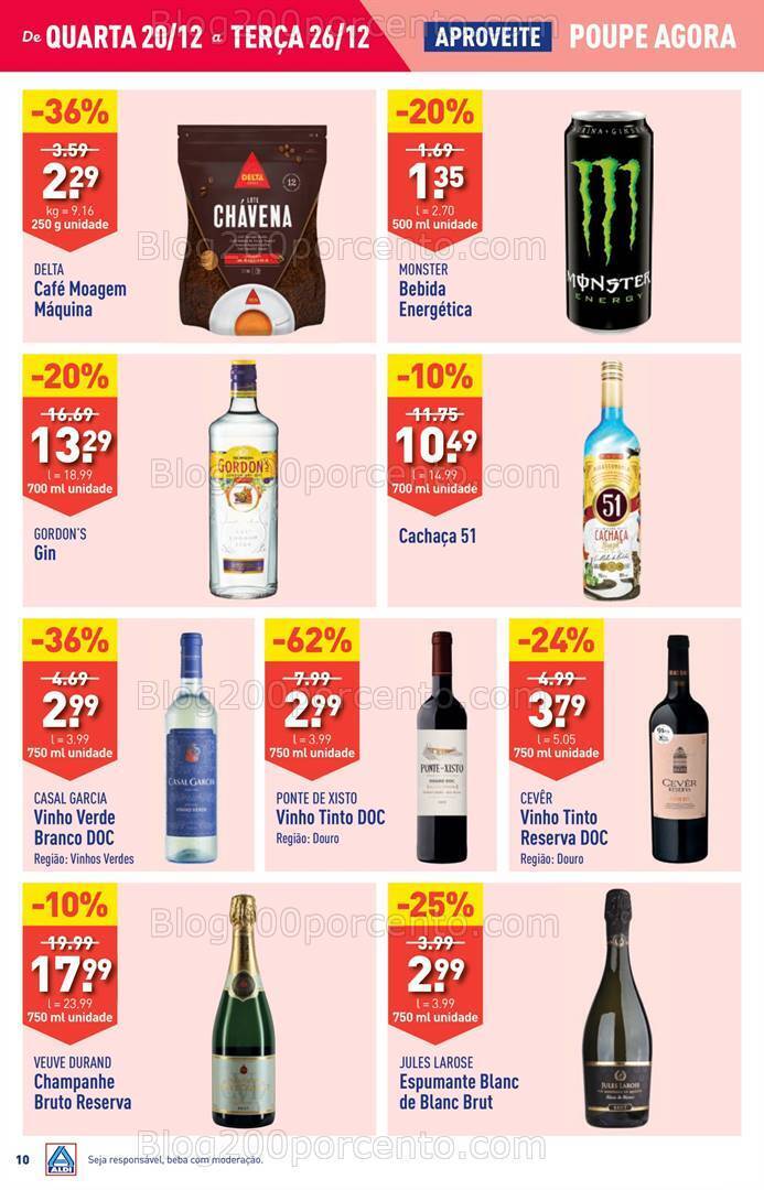 Antevisão Folheto ALDI Semana Natal Promoções de 20 a 26 dezembro
