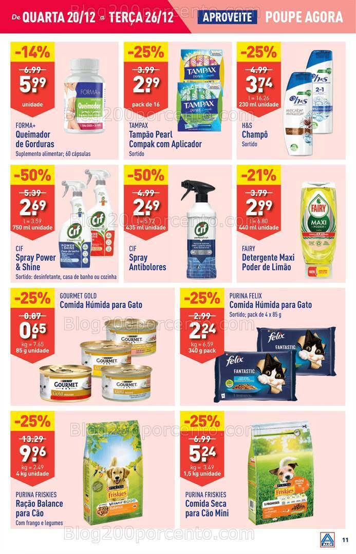 Antevisão Folheto ALDI Semana Natal Promoções de 20 a 26 dezembro
