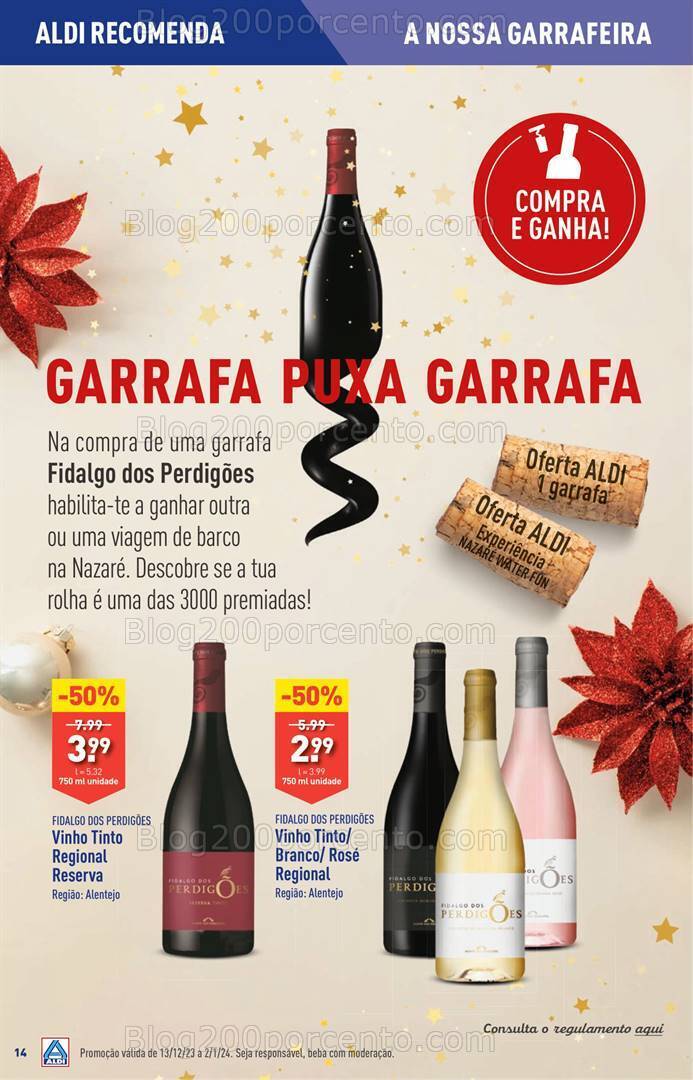 Antevisão Folheto ALDI Semana Natal Promoções de 20 a 26 dezembro