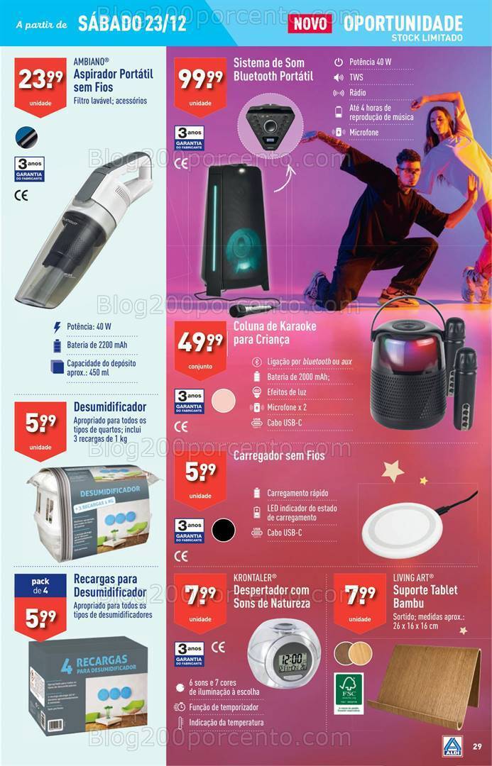 Antevisão Folheto ALDI Semana Natal Promoções de 20 a 26 dezembro