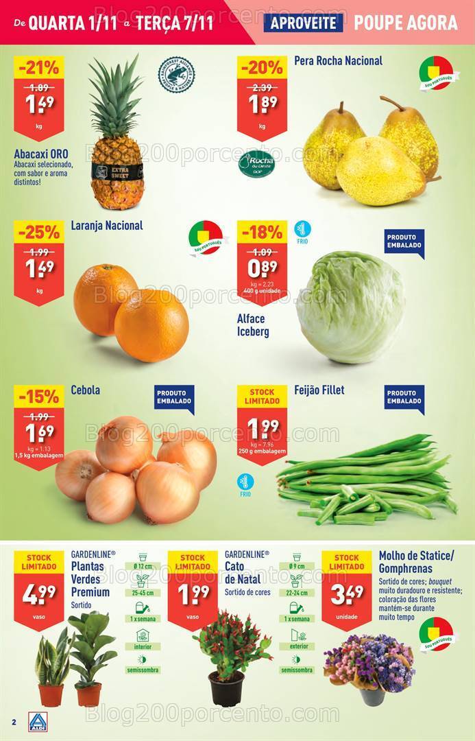 Antevisão Folheto ALDI Promoções de 1 a 7 novembro
