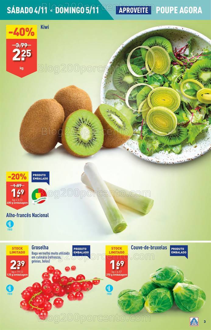 Antevisão Folheto ALDI Promoções de 1 a 7 novembro
