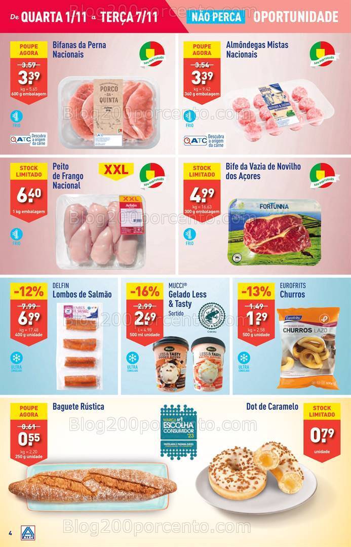 Antevisão Folheto ALDI Promoções de 1 a 7 novembro