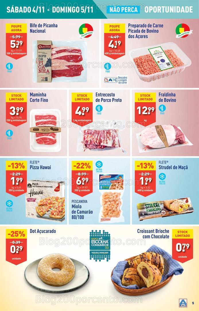 Antevisão Folheto ALDI Promoções de 1 a 7 novembro