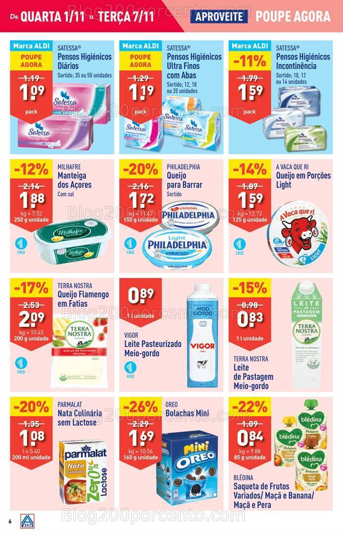 Antevisão Folheto ALDI Promoções de 1 a 7 novembro