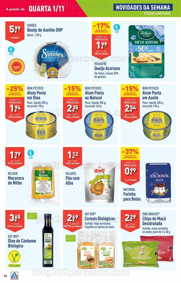 Antevisão Folheto ALDI Promoções de 1 a 7 novembro