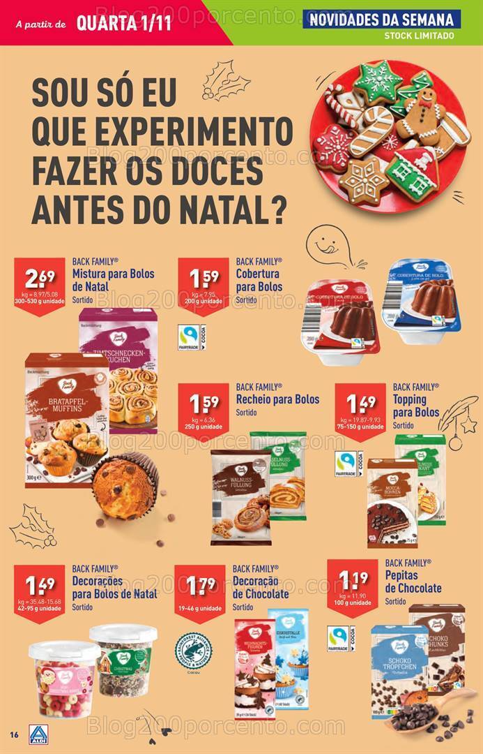 Antevisão Folheto ALDI Promoções de 1 a 7 novembro