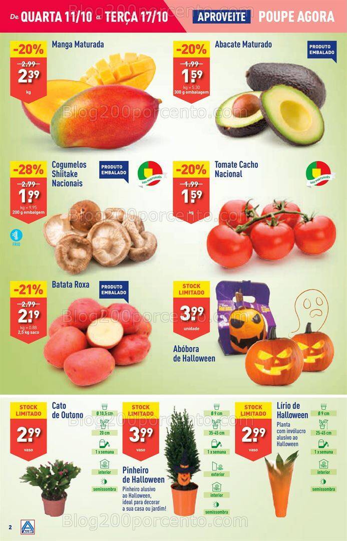 Antevisão Folheto ALDI Promoções de 11 a 17 outubro