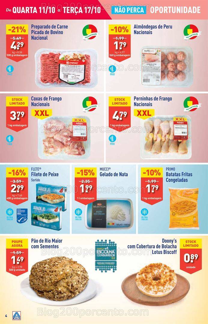 Antevisão Folheto ALDI Promoções de 11 a 17 outubro