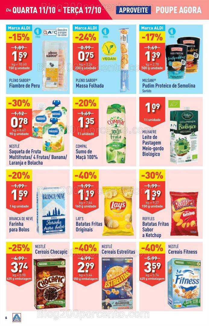Antevisão Folheto ALDI Promoções de 11 a 17 outubro