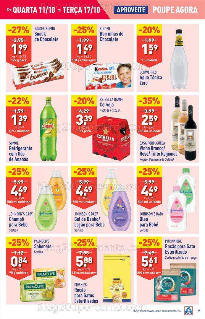 Antevisão Folheto ALDI Promoções de 11 a 17 outubro