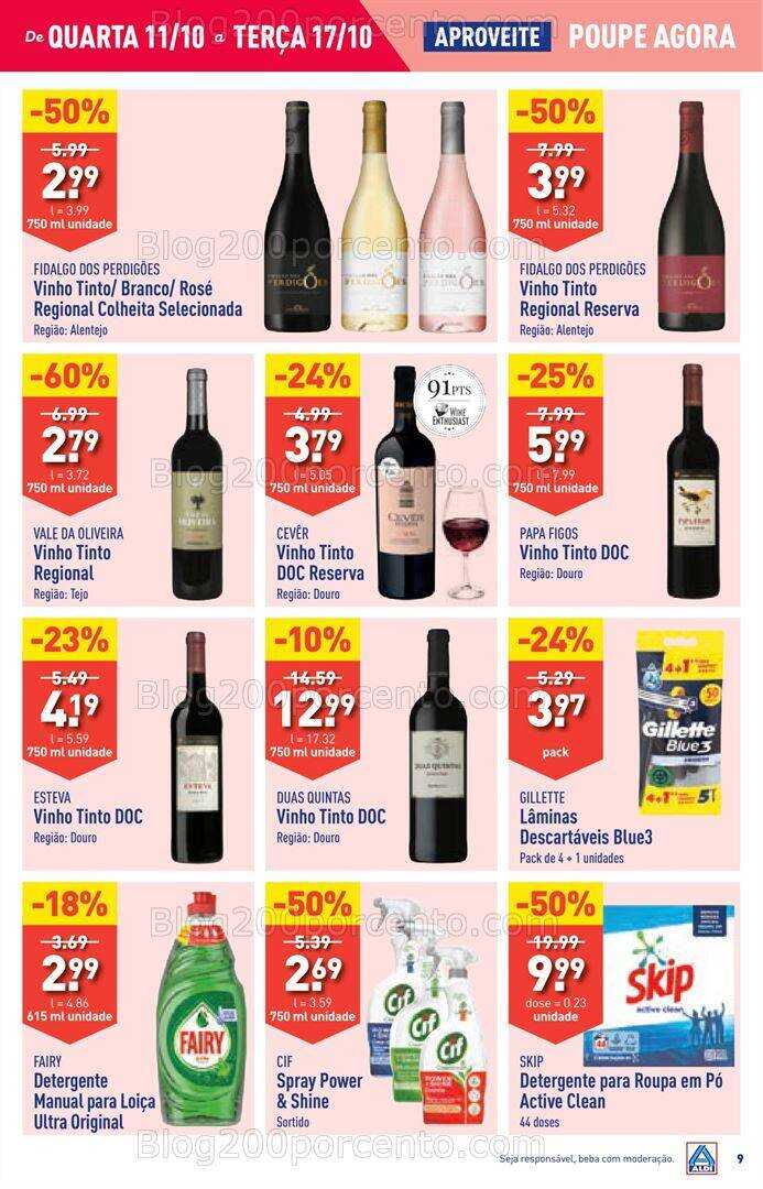 Antevisão Folheto ALDI Promoções de 11 a 17 outubro