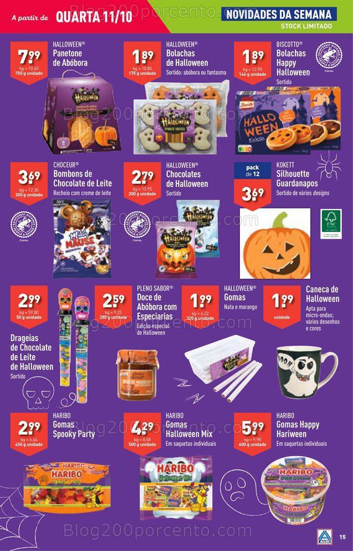 Antevisão Folheto ALDI Promoções de 11 a 17 outubro